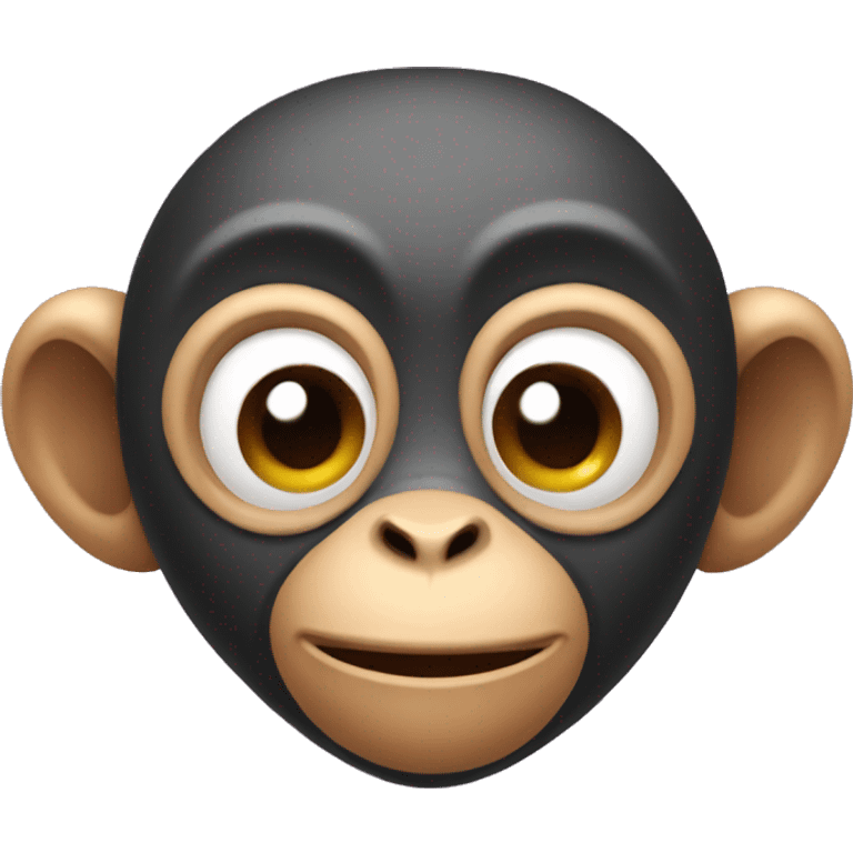 Heart eye monkey emoji