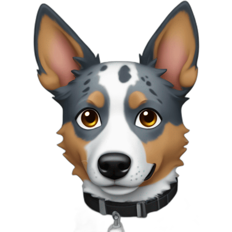 Bluey heeler  emoji