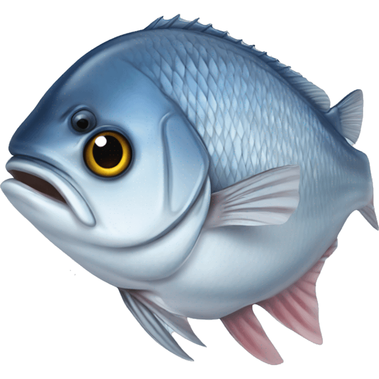 Blue ice bream emoji