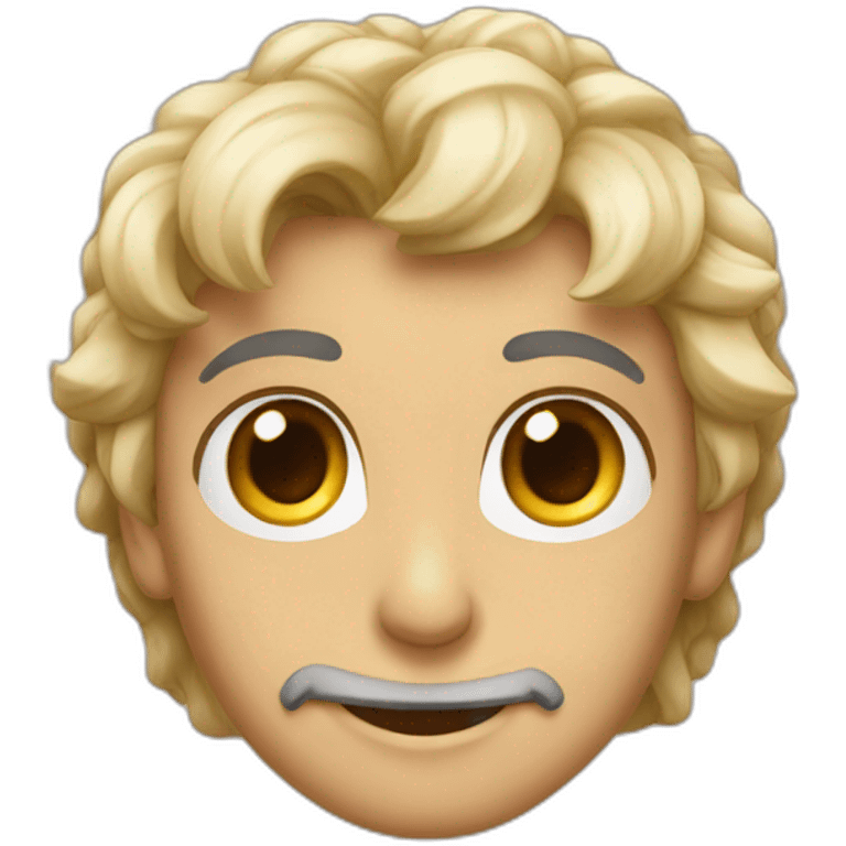 رجل يقدم فيديو emoji