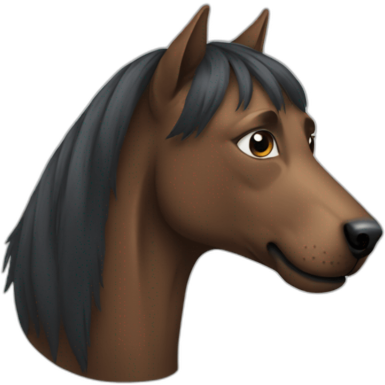 dog like horse emoji