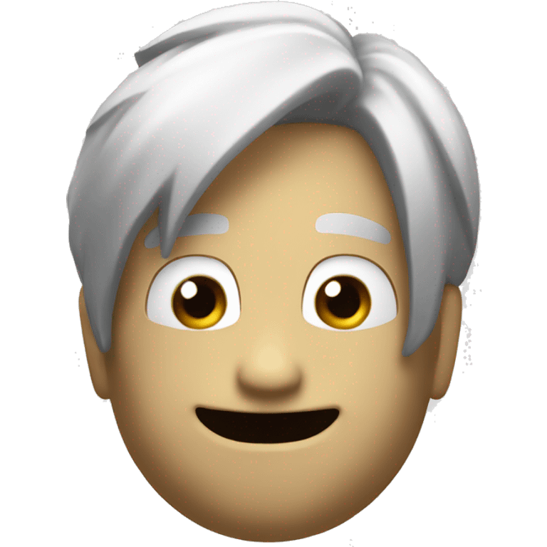 Roblox chill face on an emoji emoji