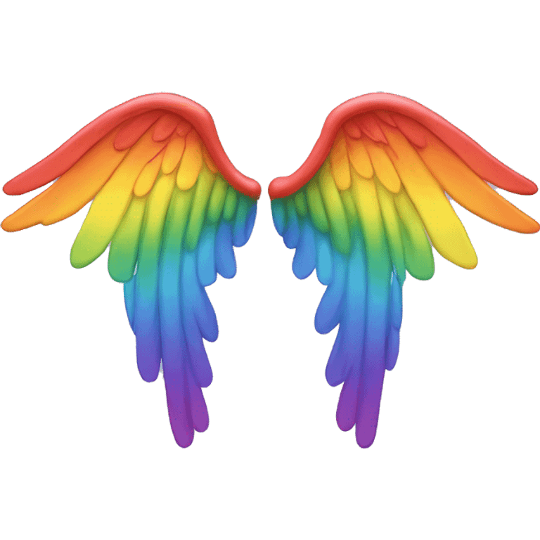 Rainbow,wing emoji