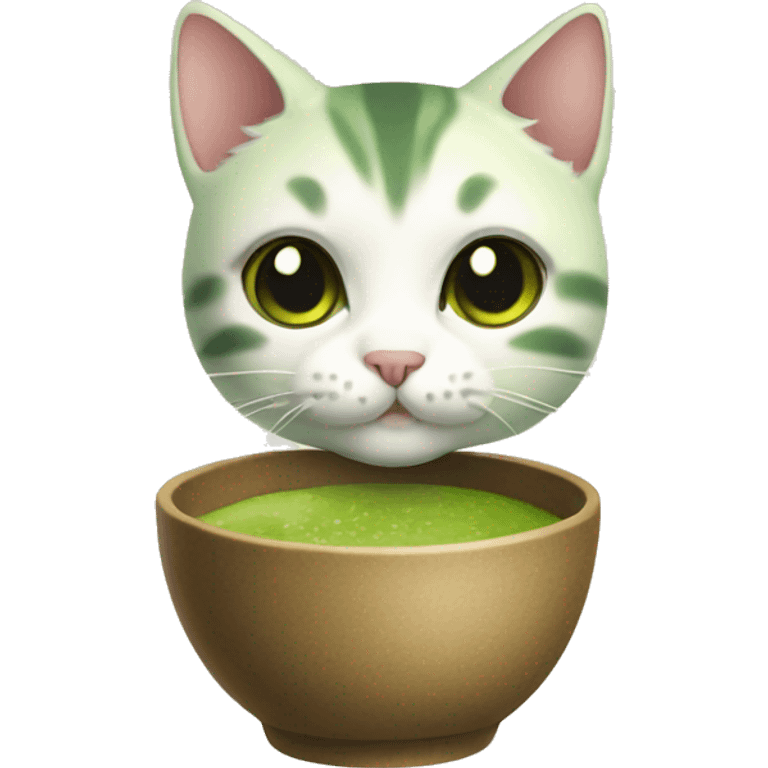 matcha kitten emoji