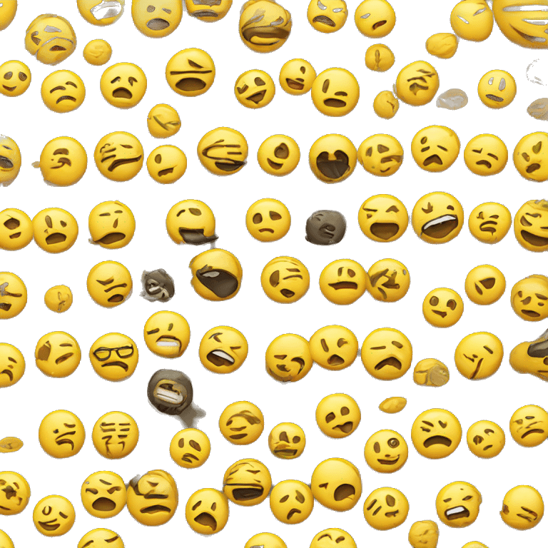 emoji circle yellow with sleepy closed eye and dead tongu ut emoji