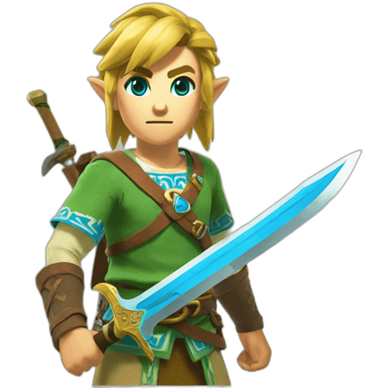 link from Zelda Breath of the wild emoji