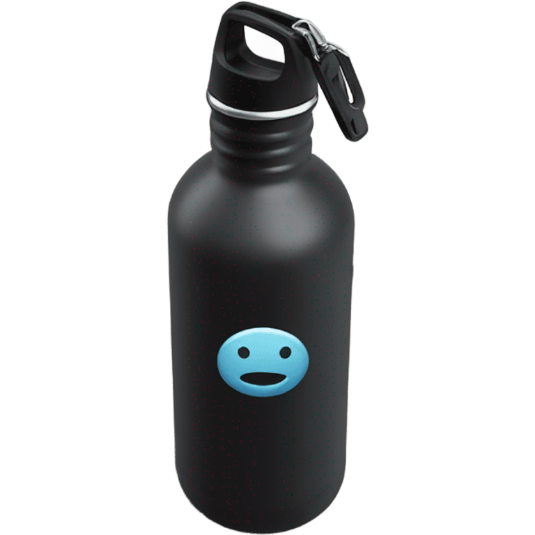 Black water bottle emoji