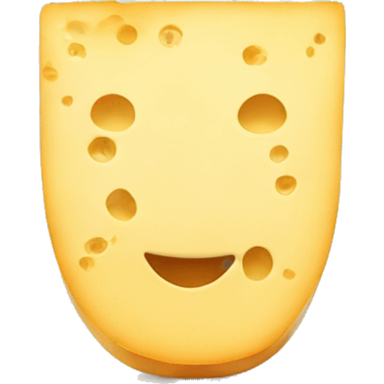 French cheese face emoji