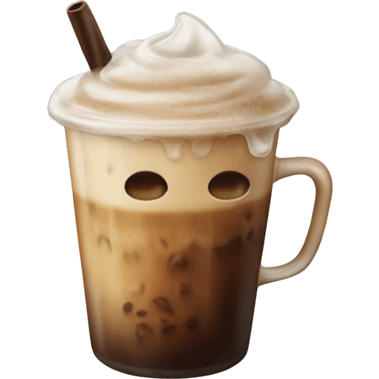 Iced coffe emoji