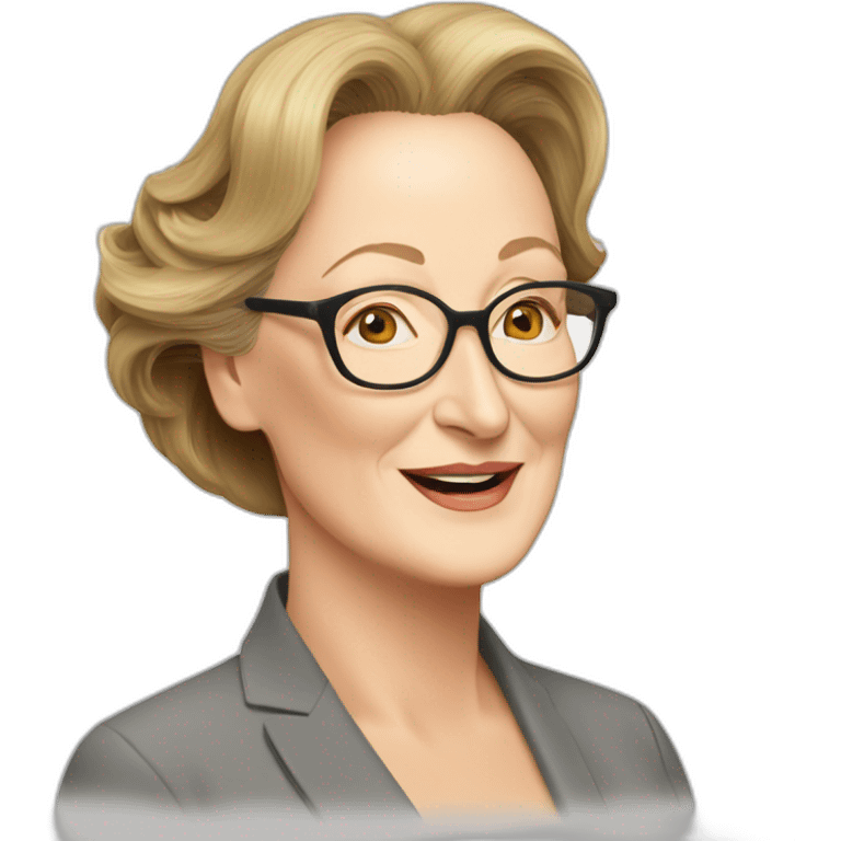 meryl streep emoji