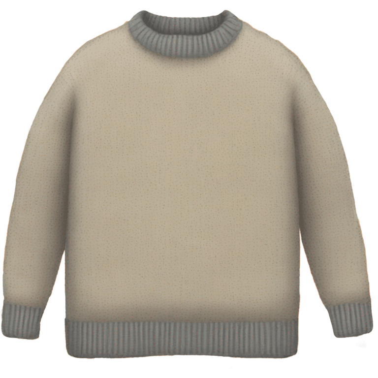 Cozy fall sweater  emoji