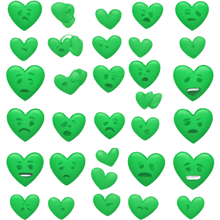 green heart emoji