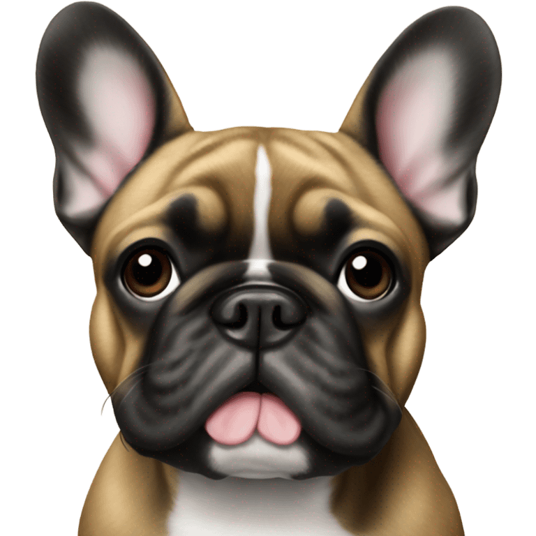 brindle french bulldog emoji