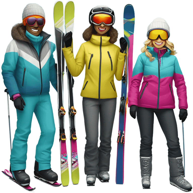 aesthetic Ski  emoji