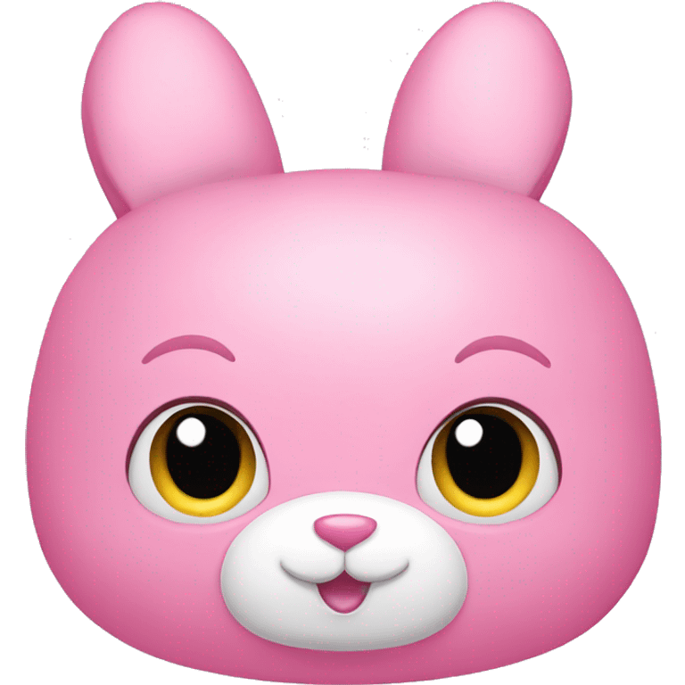 pink bunny emoji