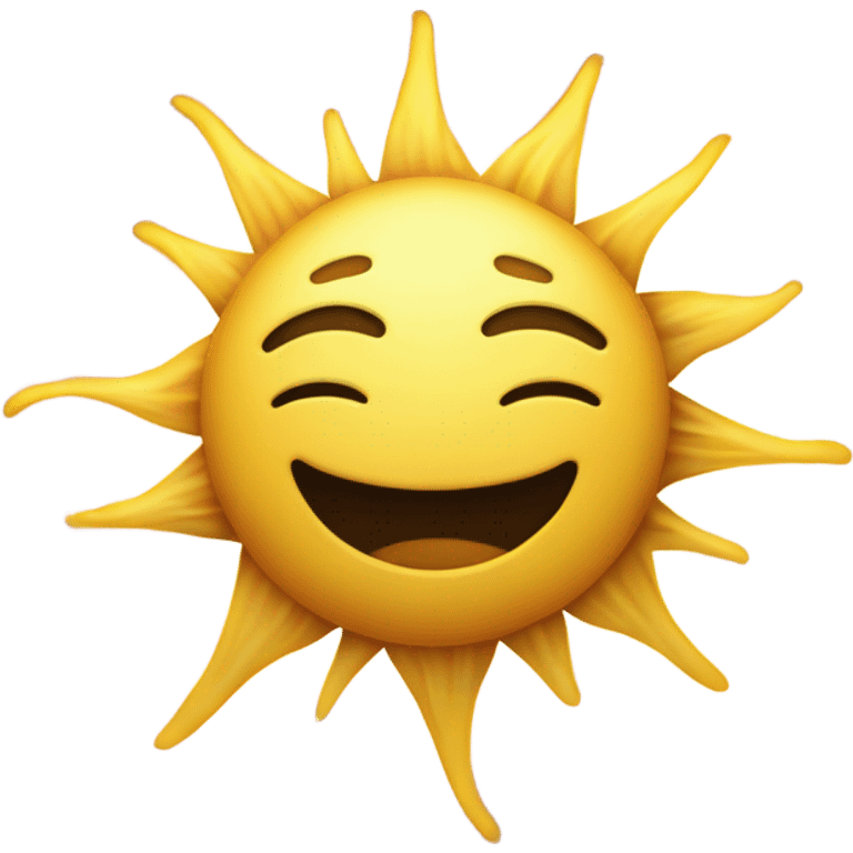 sun in galaxy around emoji