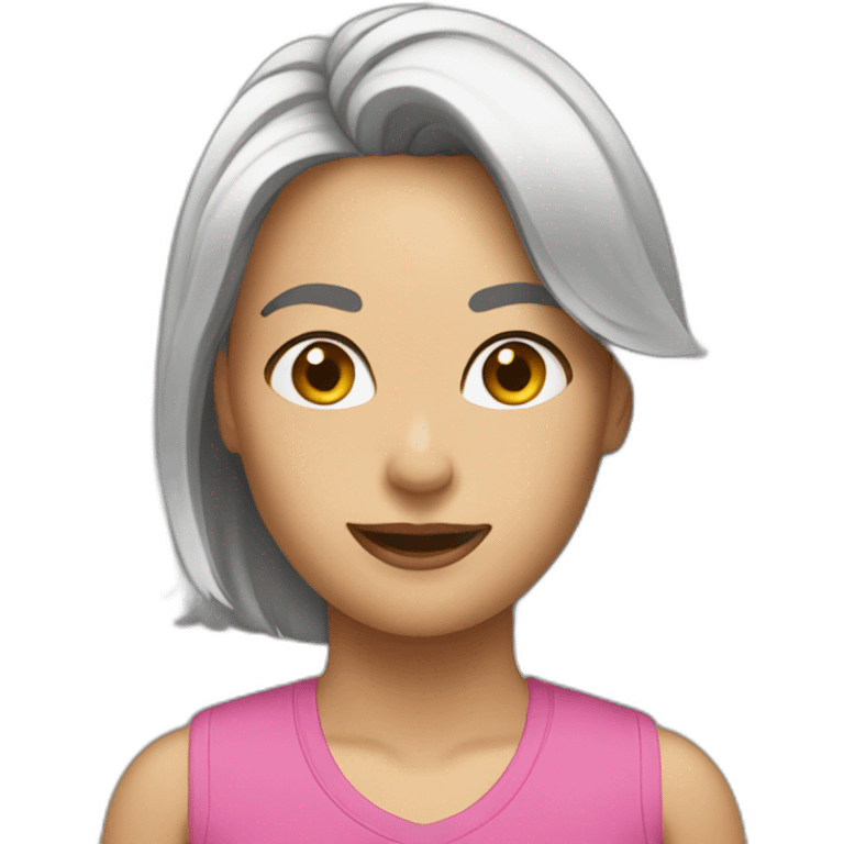 donna palestra emoji