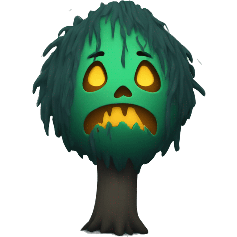 spooky forest emoji