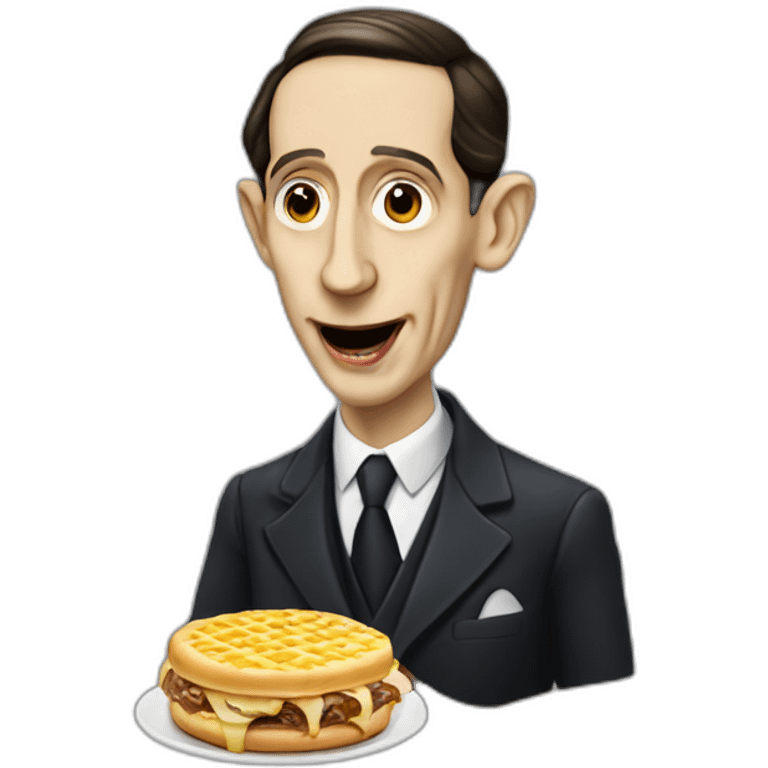 Joseph Goebbels Eating a Greggs steak bake emoji