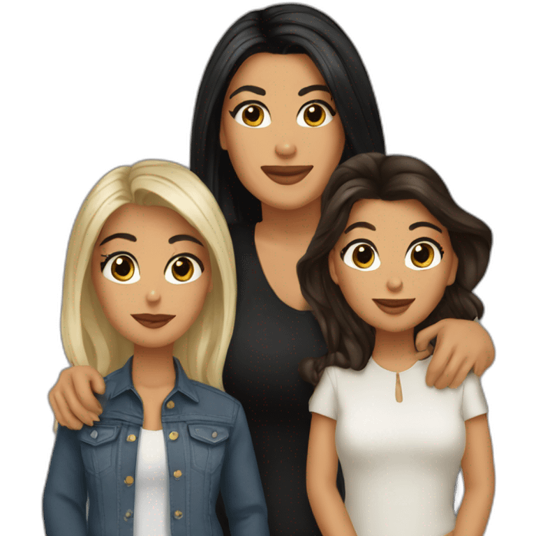 Famille Kardashian  emoji