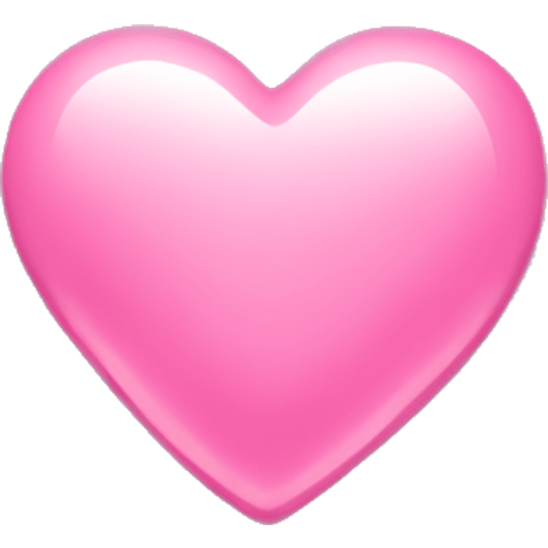 Pink heart with bubbels emoji