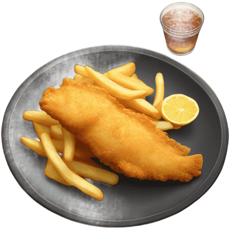 Fish and chips  emoji