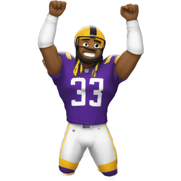 mn viking touchdown  emoji