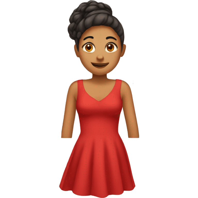 red dress emoji