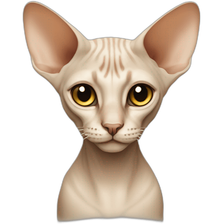 beige sphinx cat emoji