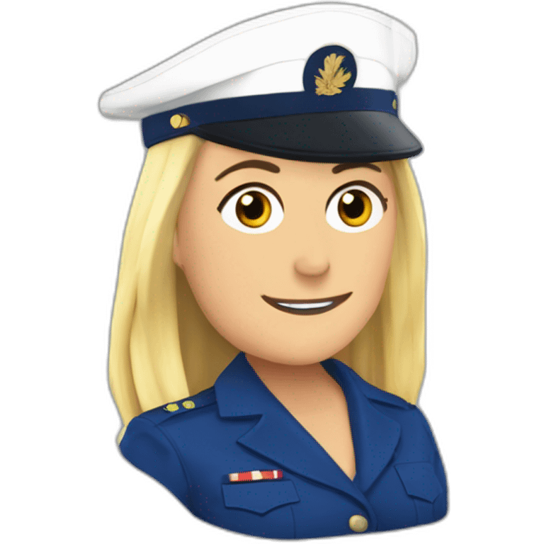 Marine le pen smoke cannabis emoji