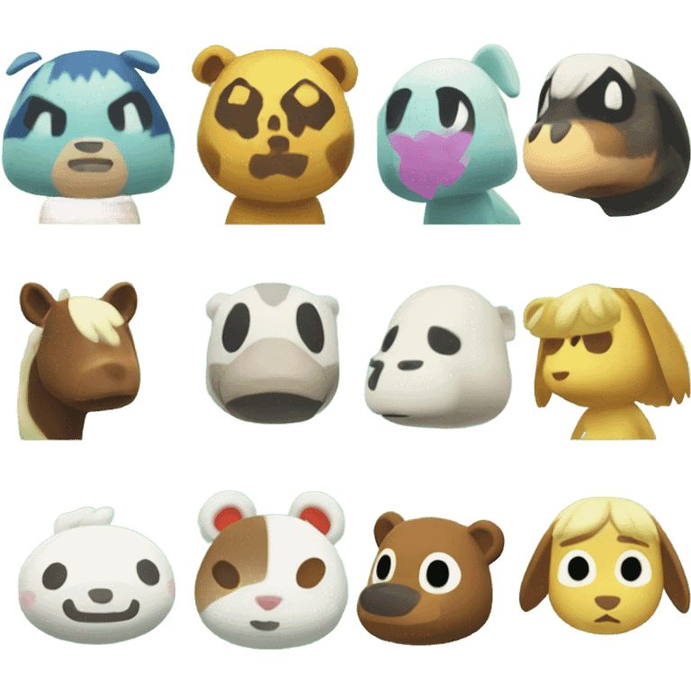 Animal crossing game on Nintendo Switch  emoji