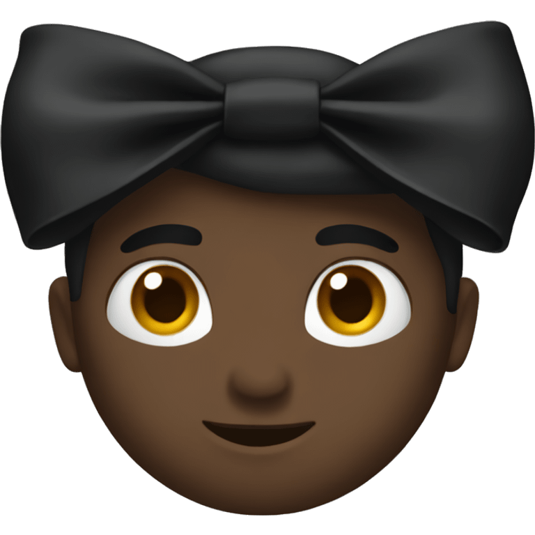 black bow emoji