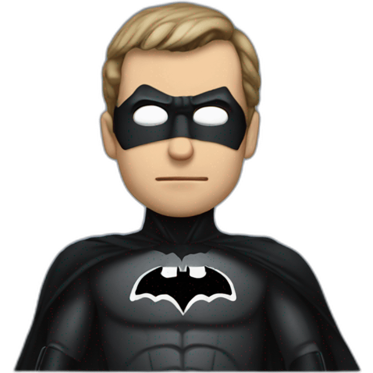 macron batman emoji