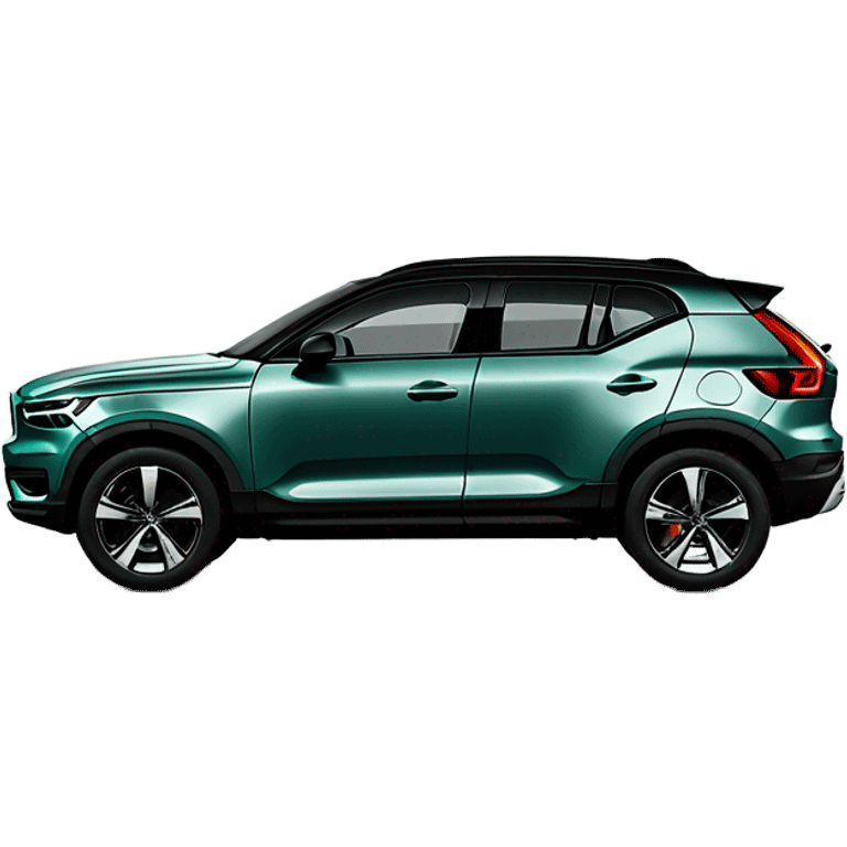 Sagegreen Volvo XC40 emoji