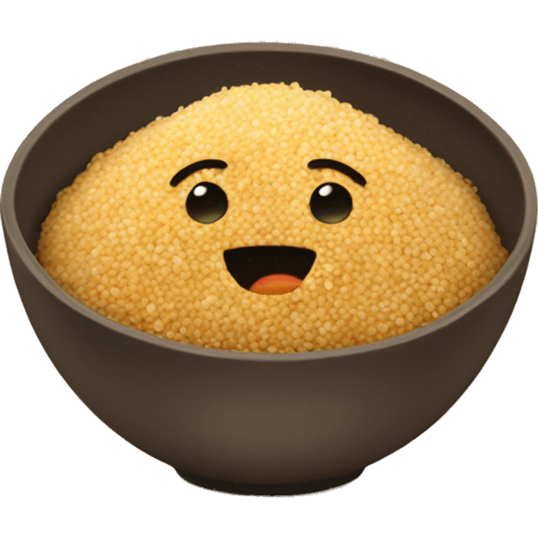 Quinoa bowl  emoji