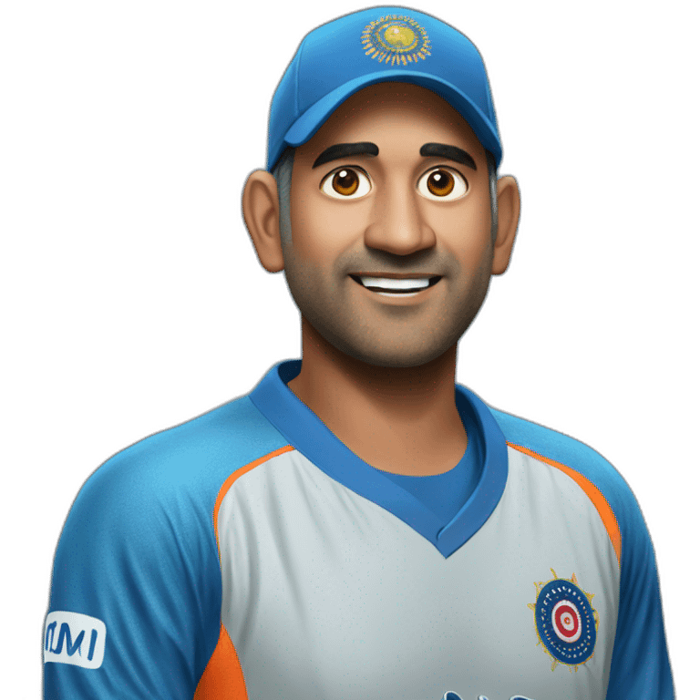 Dhoni emoji