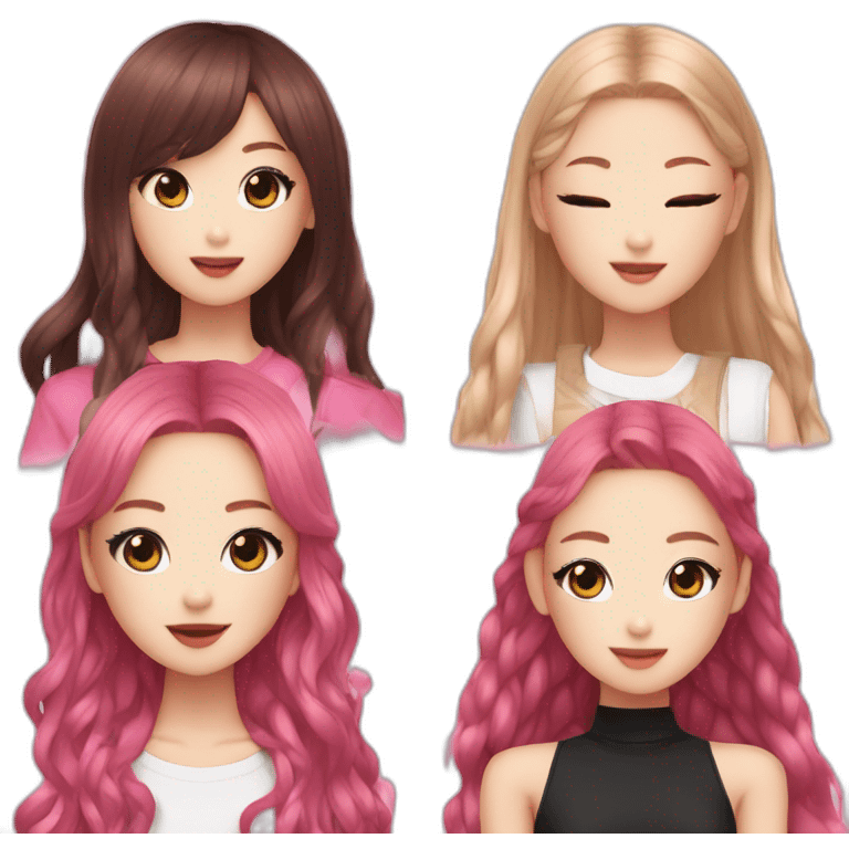 blackpink k pop group emoji