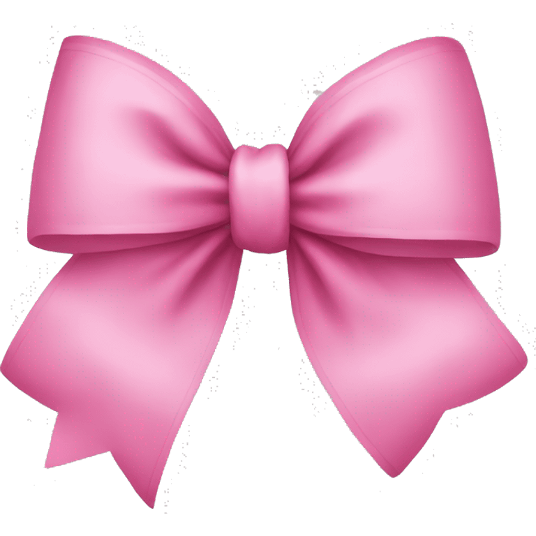 pink bow emoji