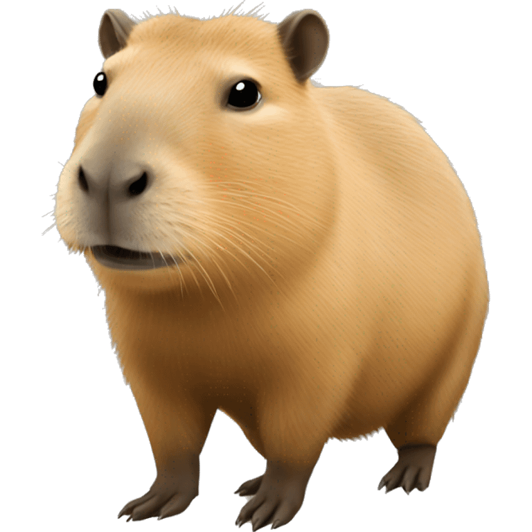 Capybara emoji