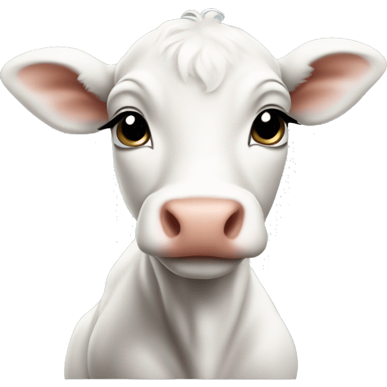 cute baby calf emoji