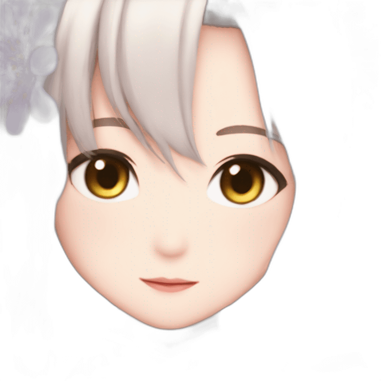 Emilia（Re:Zero・Beautiful Girl） emoji