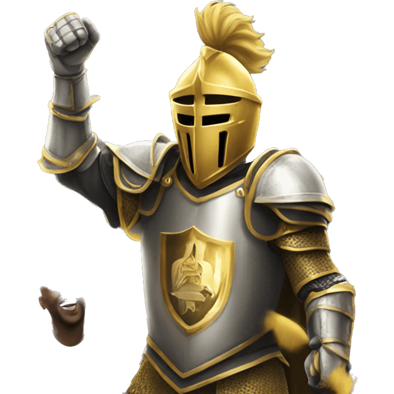 Golden Knight victory celebration  emoji