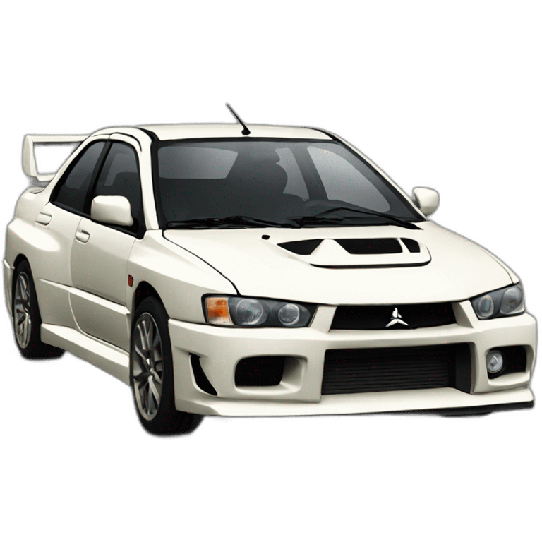 Mitsubishi evo 6 emoji