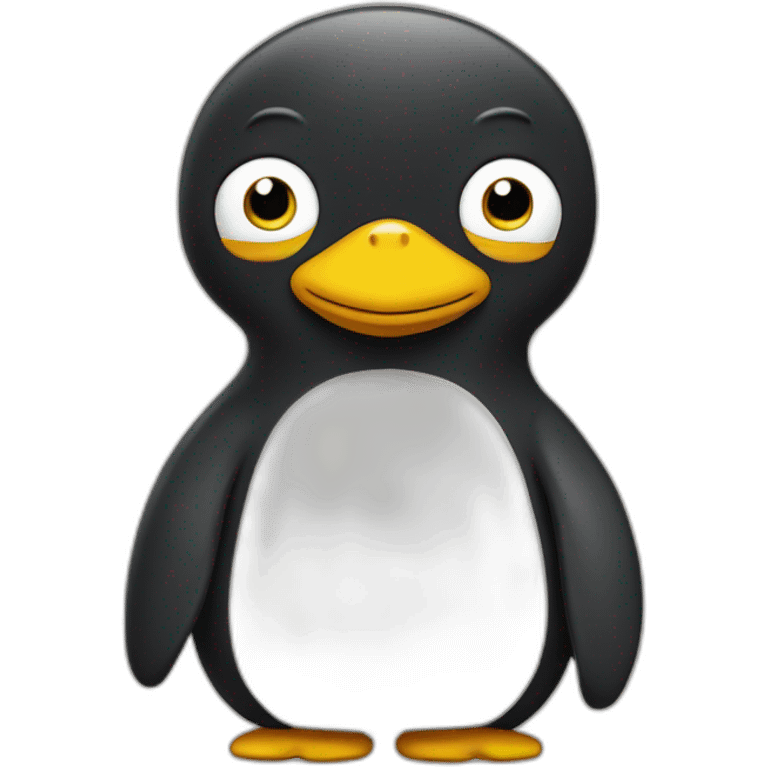 pingu as a simpsons character emoji