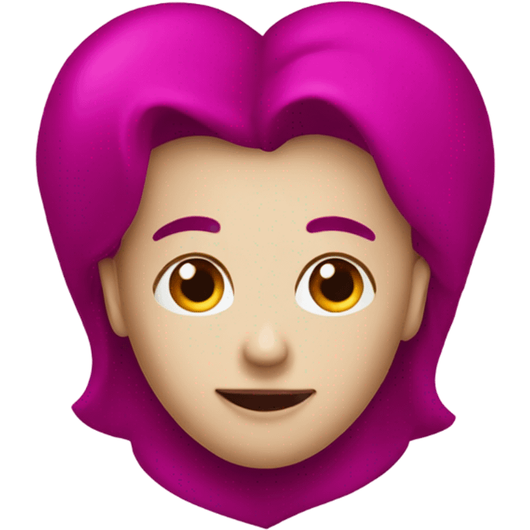 Red-Violet heart emoji