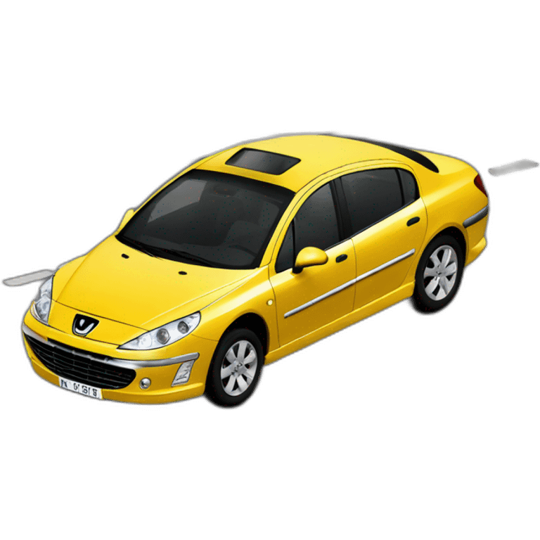 Peugeot 407 taxi 4 emoji