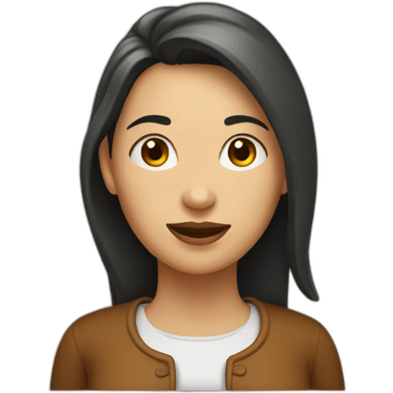 femme sur vache  emoji