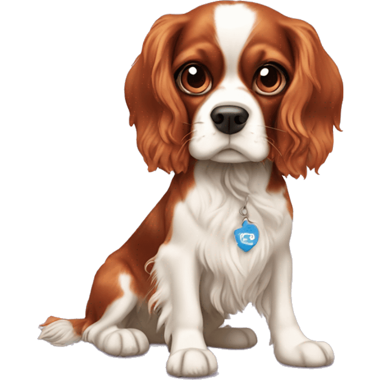 Cavalier King Charles birthday emoji