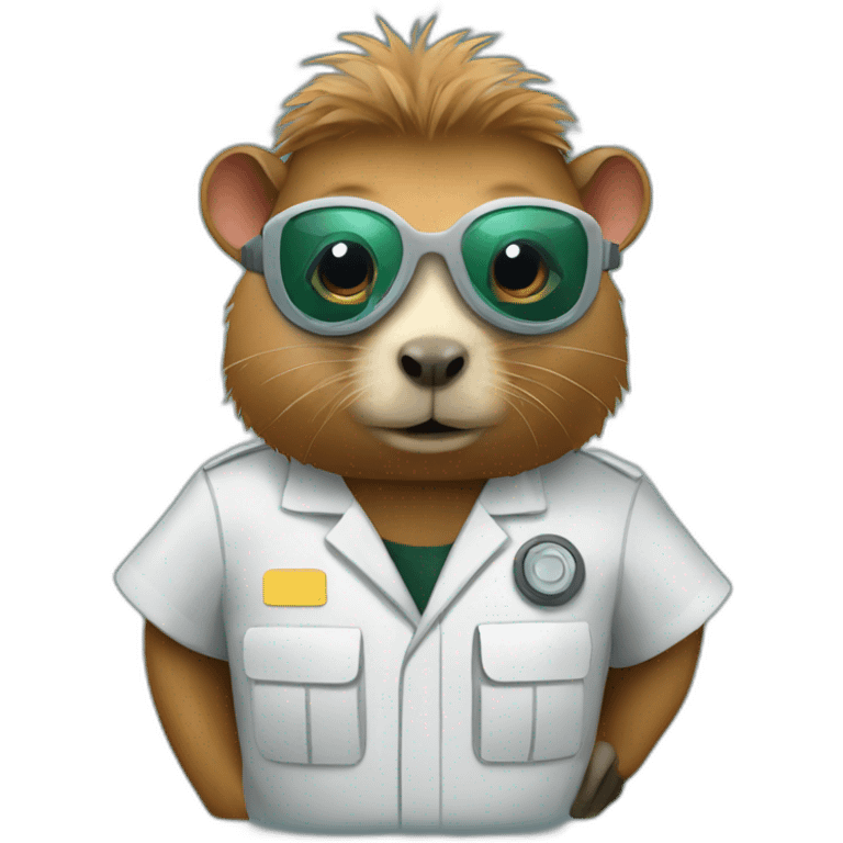 Capybara Technologist emoji