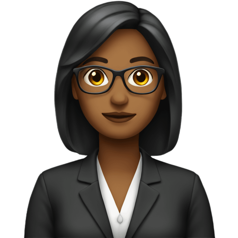 Lawyer owner female emoji